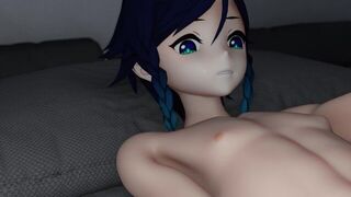 Yelan night sex Genshin Impact - porn video