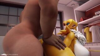 Renamon love it BIG - porn video